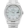 36 mm Herren-Platin mit Diamanten besetzte Replik Rolex Day-Date