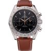16MM Herrengehäuse aus gebürstetem Edelstahl Replik Omega Speedmaster