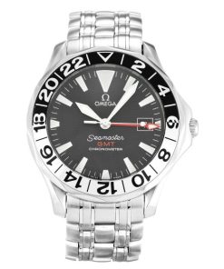 41 MM Herren Stahl Replik Omega Seamaster GMT