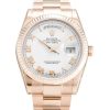 36 mm Herren-Replik Rolex Day-Date aus Roségold