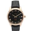 41 mm Herren Roségold Stahl Replik Omega De Ville Hour Vision