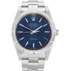 34 mm Unisex blaues Zifferblatt Stahl Replik Rolex Air-King