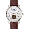 15 mm Herren braunes Leder Replik Patek Philippe Komplikationen