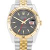 36 mm Herren-Replik Rolex Datejust Turn-O-Graph aus Stahl und Gelbgold